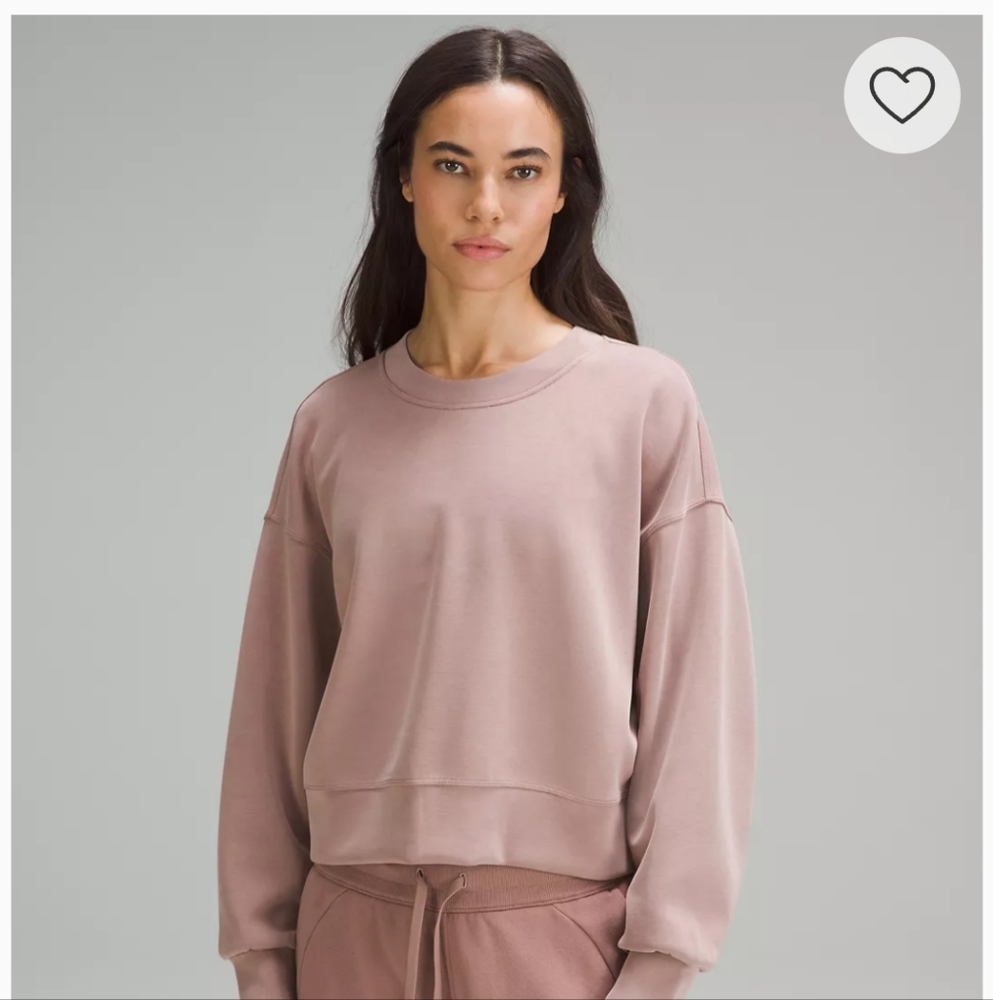 Lululemon Pink Crewneck Sweatshirt